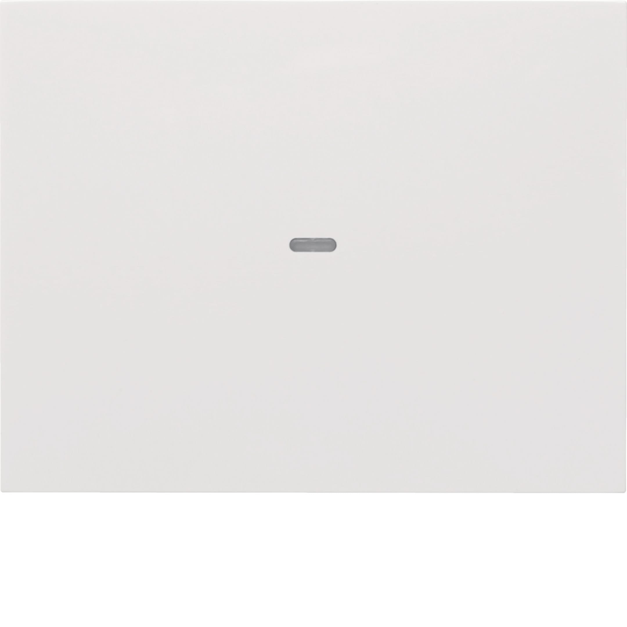 HAGER BOCCHIOTTI - Copertura per modulo sensore a tasti singolo KNX - K.1/K.5 bianco polare lucido