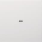HAGER BOCCHIOTTI - Copertura x modulo sensore a tasti singolo KNX - Serie S.1/B.3/B.7 bianc pol luc