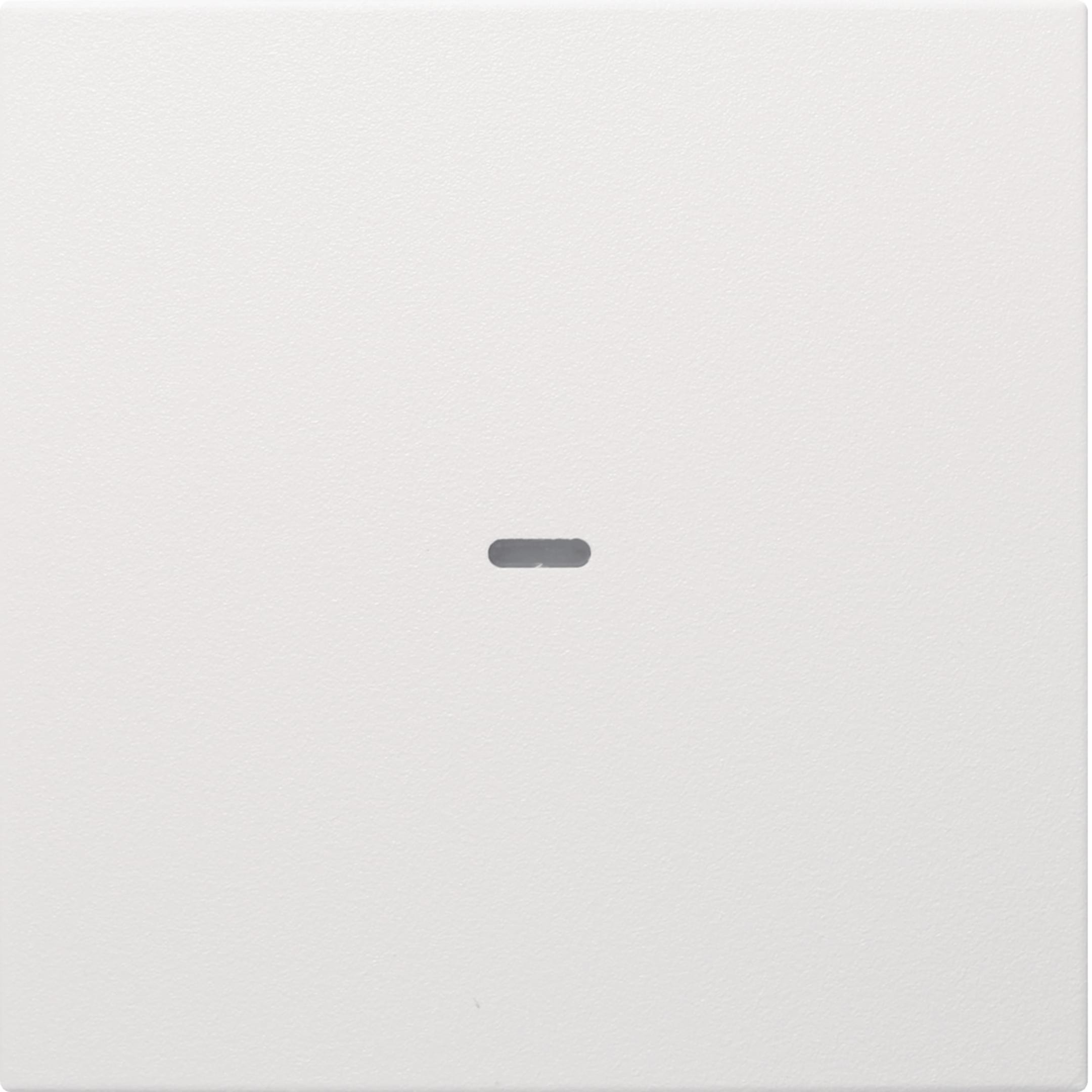 HAGER BOCCHIOTTI - Copertura x modulo sensore a tasti singolo KNX - Serie S.1/B.3/B.7 Bianc pol op