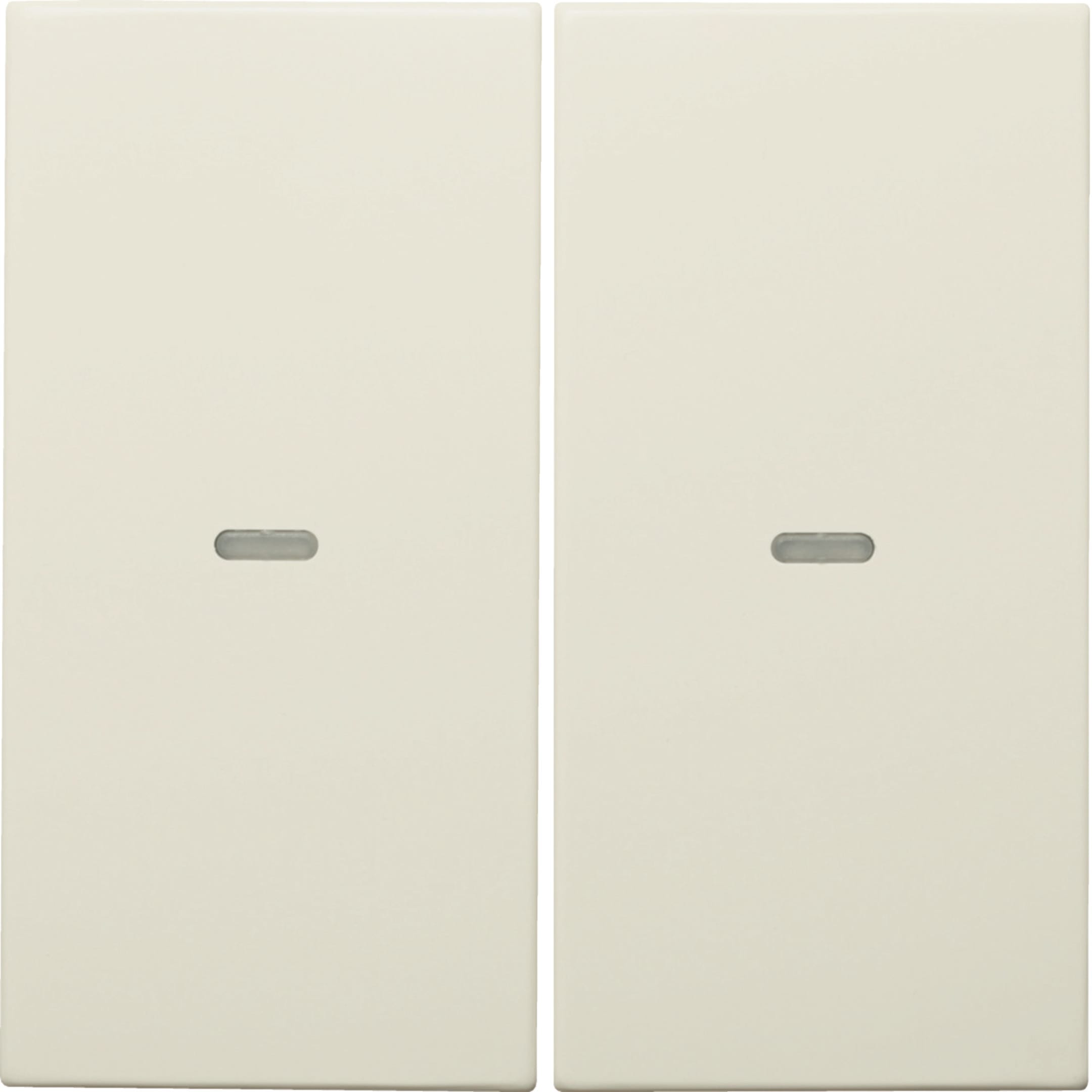 HAGER BOCCHIOTTI - Copertura x modulo sensore a tasti doppio KNX berker S.1/B.3/B.7 bianco lucido
