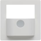 HAGER BOCCHIOTTI - Copertura per modulo rilevatore di movimento KNX - Q.1/Q.3 bianco polare velluto
