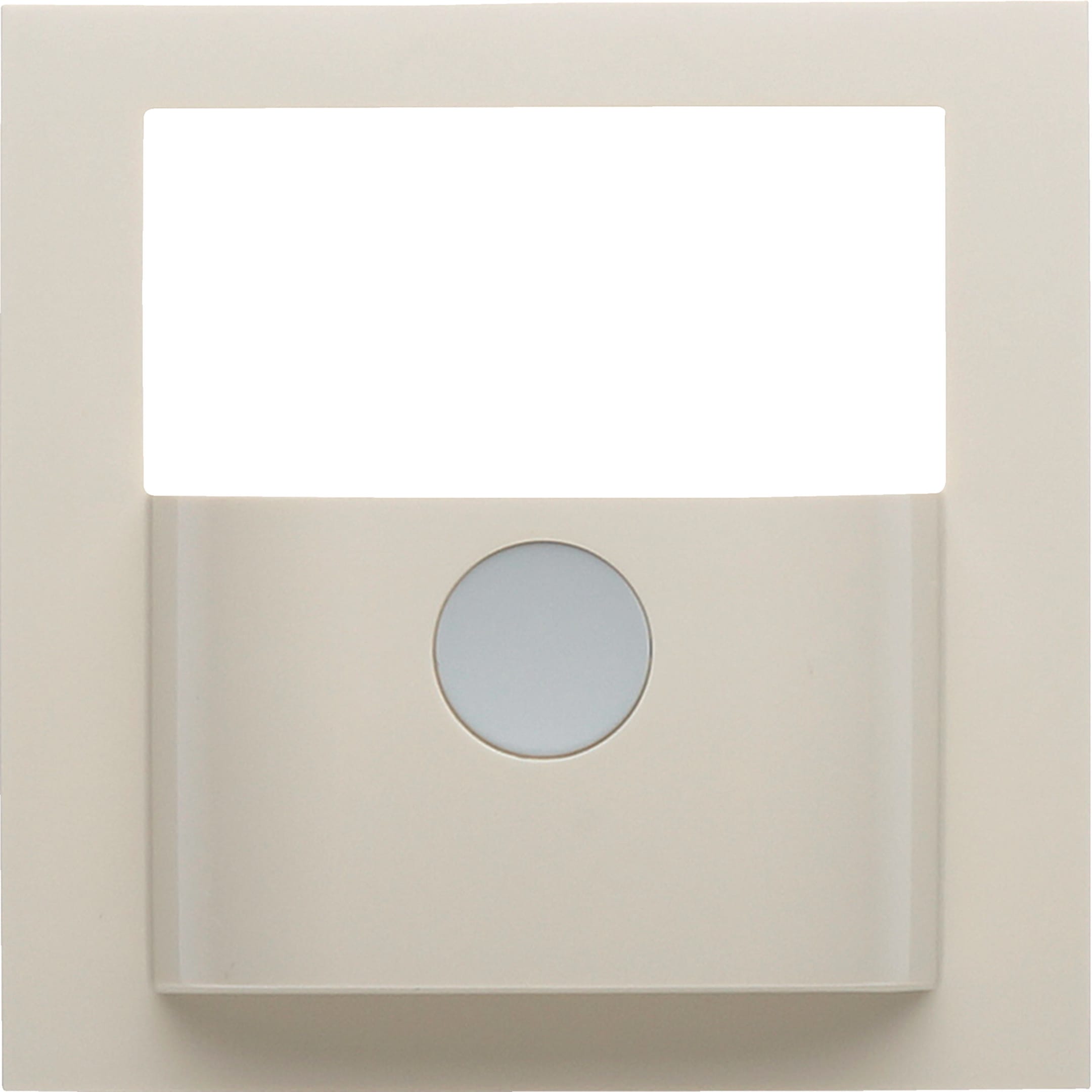 HAGER BOCCHIOTTI - Copertura per modulo Rilevatore movimento KNX berker S.1/B.3/B.7 bianco lucido