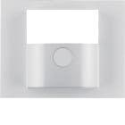 HAGER BOCCHIOTTI - Copertura per modulo rilevatore di movimento KNX - K.1/K.5 alu opaco, verniciato