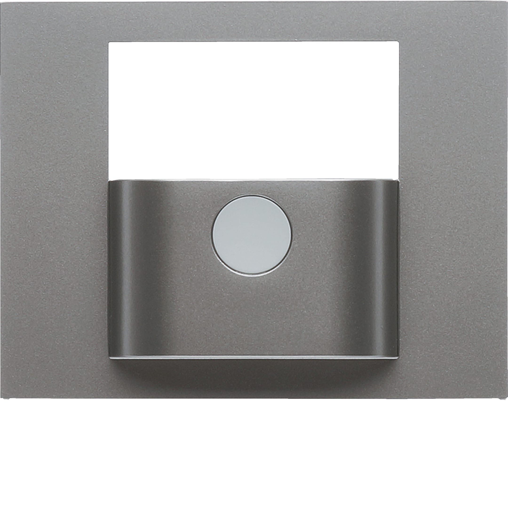 HAGER BOCCHIOTTI - Copertura x modulo rilevat. movim. KNX KNX - Serie K.1/K.5 acc. inox opac vern.