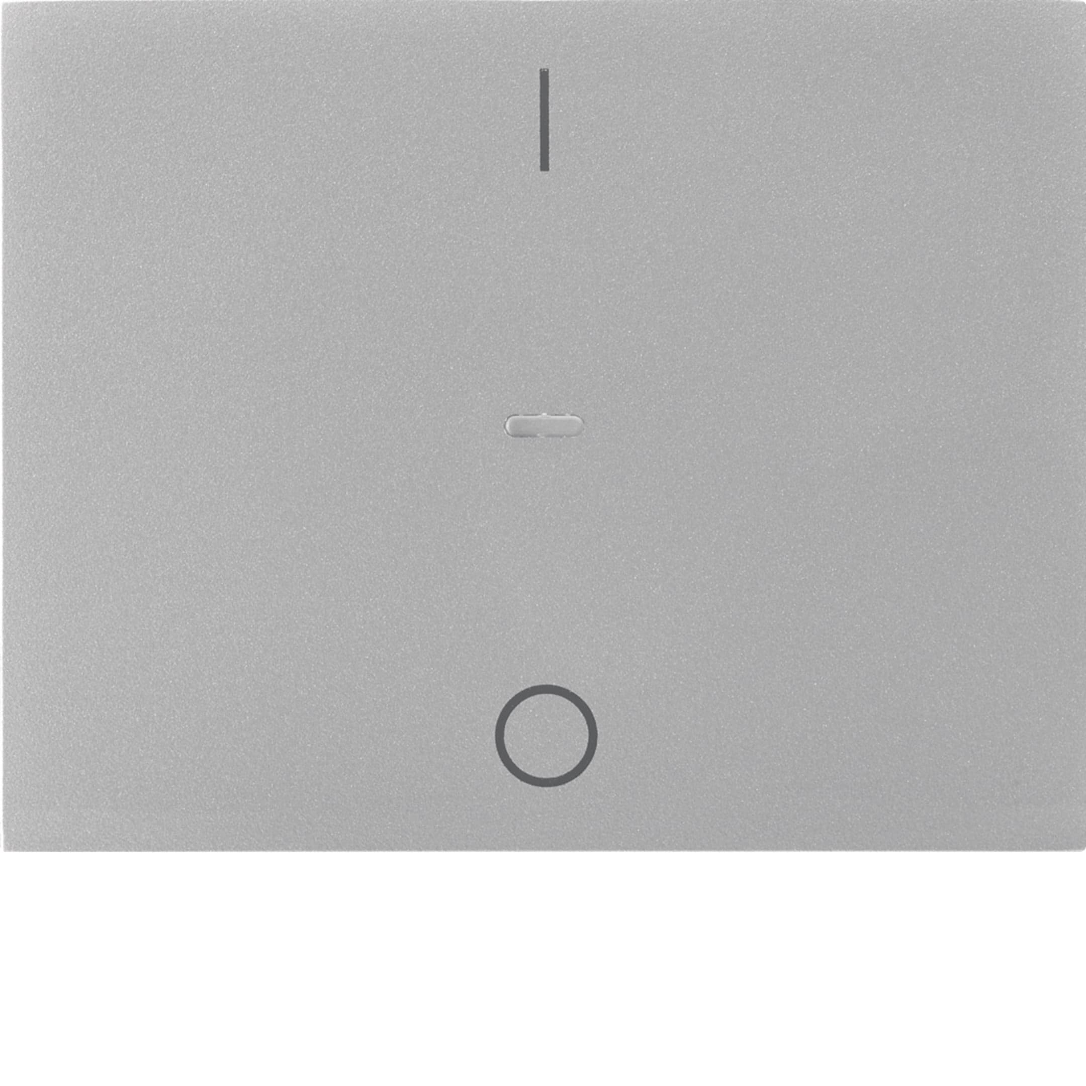 HAGER BOCCHIOTTI - COPRITAST.+"0-1" X MOD SING.K.X INOX