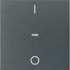 HAGER BOCCHIOTTI - COPRITAST.+"0-1" X MOD SING.S.X/B.X ANTR