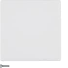 HAGER BOCCHIOTTI - Modulo pulsante singolo Berker Q.1/Q.3 bianco polare velluto