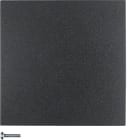 HAGER BOCCHIOTTI - Modulo pulsante singolo Berker S.1/B.3/B.7 antracite opaco, verniciato