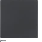 HAGER BOCCHIOTTI - Modulo puls. radio KNX singolo quicklink Q.1/Q.3 antracite velluto, verniciato