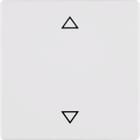 HAGER BOCCHIOTTI - Pulsante radio KNX per veneziane quicklink Berker Q.1/Q.3 bianco polare velluto