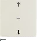 HAGER BOCCHIOTTI - Pulsante radio KNX per veneziane quicklink Berker S.1 bianco lucido