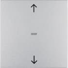 HAGER BOCCHIOTTI - Pulsante radio KNX per veneziane quicklink Berker S.1/B.7 alu opaco, verniciato
