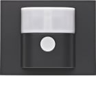 HAGER BOCCHIOTTI - Rilevatore di movimento infrarossi comfort 2,2 m K.1 antracite opaco, verniciato