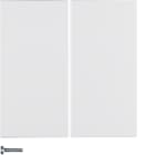 HAGER BOCCHIOTTI - Modulo pulsante radio KNX quadruplo quicklink S.1/B.3/B.7 bianco polare opaco
