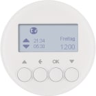 HAGER BOCCHIOTTI - Orologio per comando veneziane R.1/R.3/Serie 1930/R.classic bianco polare lucido