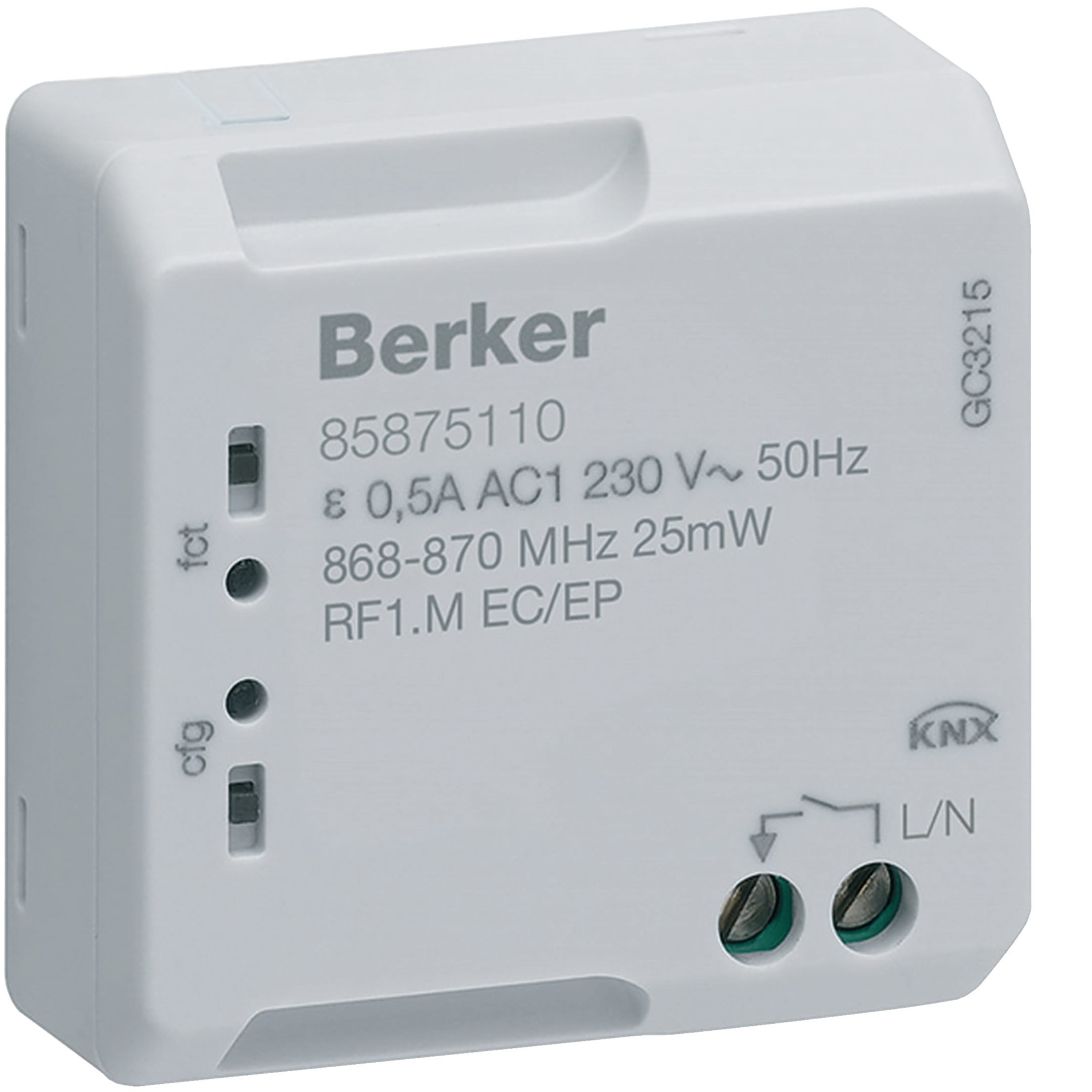 HAGER BOCCHIOTTI - Radio-attuatore a pulsante KNX da incasso 230 V