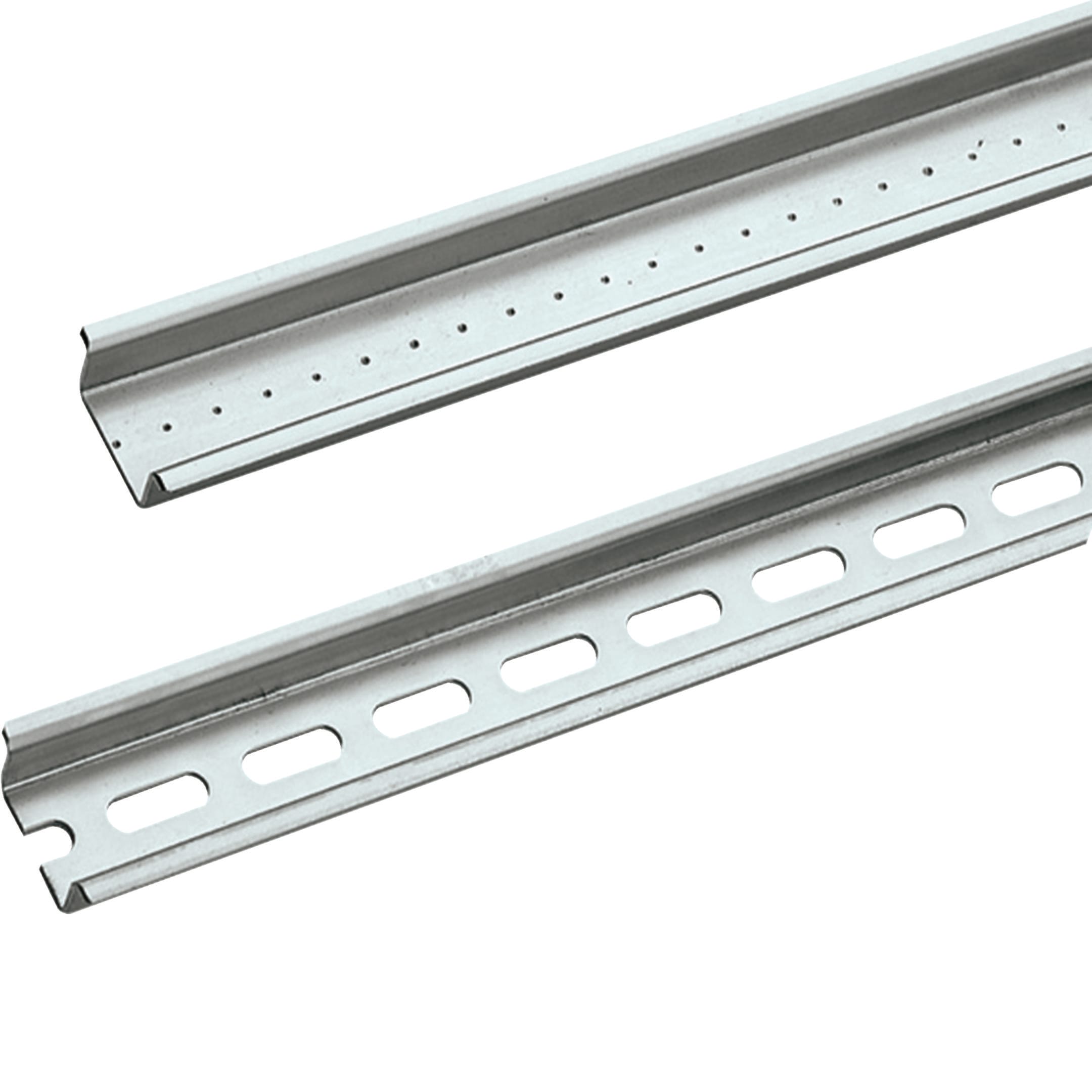 HAGER BOCCHIOTTI - Profilato 2 metri DIN simmetrico forato H15 L25 mm