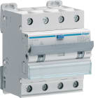 HAGER BOCCHIOTTI - Interruttore magnetotermico differenziale 6000A 4P curva C 10A tipo A-HI 30mA 4M