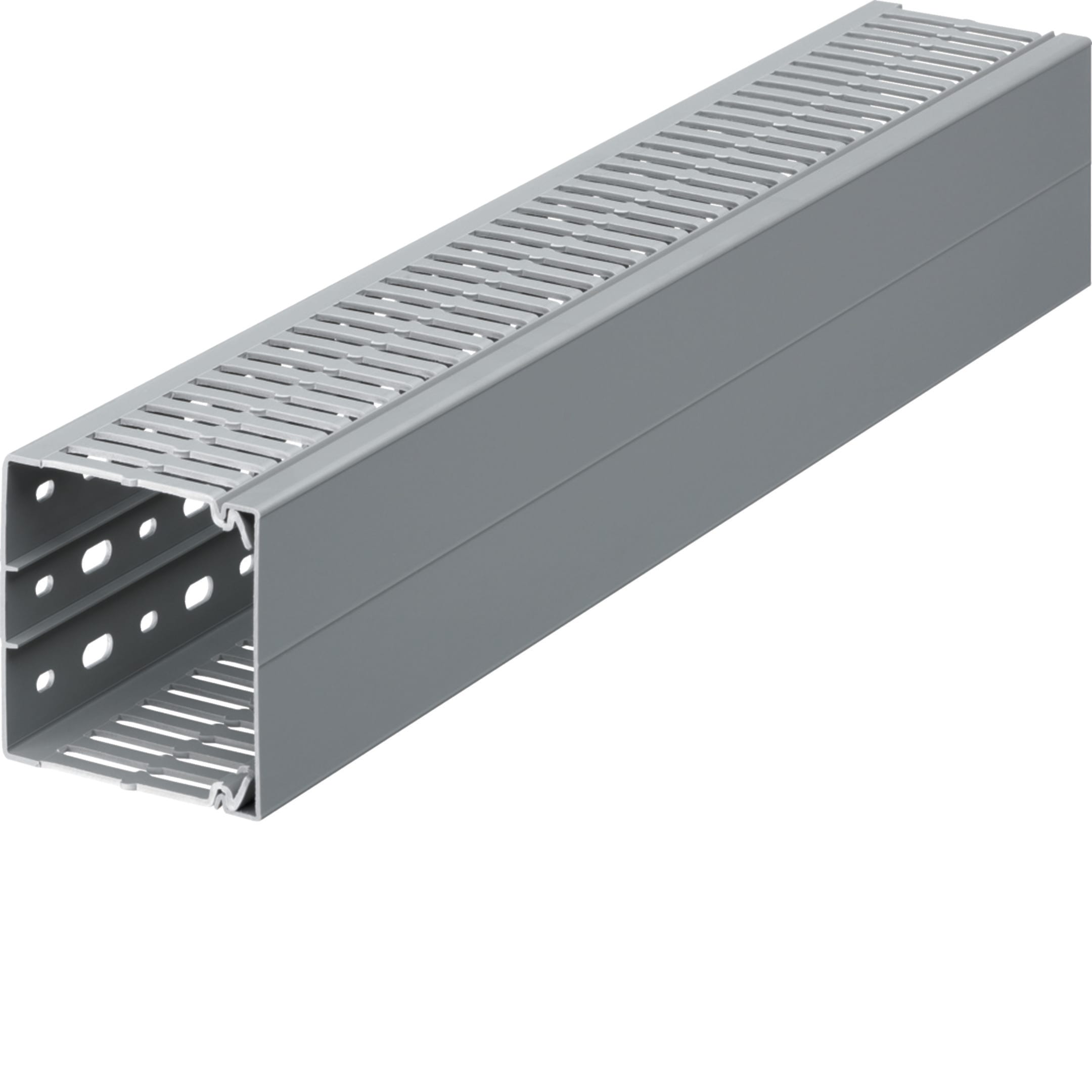 HAGER BOCCHIOTTI - Canaletta per cablaggio in PVC 80x80 linea BA7A grigio
