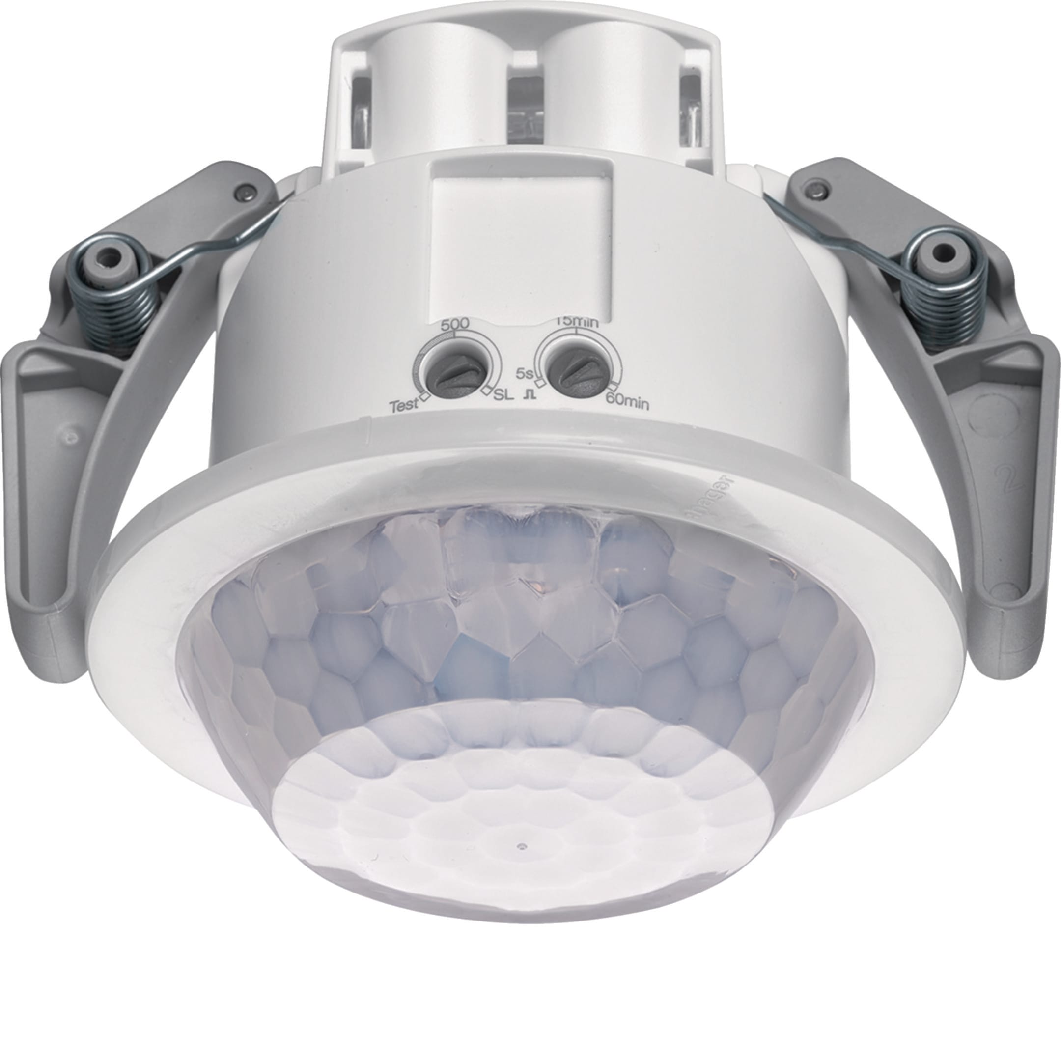 HAGER BOCCHIOTTI - Rilevatore di presenza e movimento 360° 230V AC a incasso rilevazione Ø20m