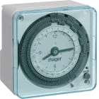 HAGER BOCCHIOTTI - Int. Orario Elettromecc. Giorn. 72X72 - Ris.Car.- 230V 50Hz - 1 Sc 16A