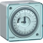 HAGER BOCCHIOTTI - Interruttore orario elettromeccanico pannello 72x72 con 1 contatto scambio 13A