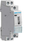 HAGER BOCCHIOTTI - Contattore a comando manuale 25 A 230 V AC 1 NA 1 modulo DIN