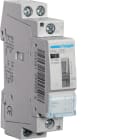 HAGER BOCCHIOTTI - Relè a comando manuale eco 1 NA + 1 NC 230 V AC 16 A 1 modulo DIN