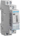HAGER BOCCHIOTTI - Contattore comando manuale silenzioso 25 A 24 V 2 NA 1 modulo DIN