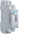 HAGER BOCCHIOTTI - Contattore a comando manuale 25 A 12 V AC 2 NA 1 modulo DIN