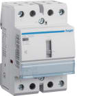 HAGER BOCCHIOTTI - Relè di comando silenzioso 40 A 12 VAC / VDC 2 NA 3 moduli DIN