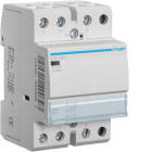 HAGER BOCCHIOTTI - Contattore  standard 63 A 230 V AC 3 NA 3 moduli DIN