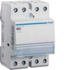 HAGER BOCCHIOTTI - Contattore standard 63 A 230 V AC 3 NA + 1 NC 3 moduli DIN