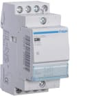 HAGER BOCCHIOTTI - Contattore silenzioso 25 A 24 VAC / VDC 3 NA + 1 NC 2 moduli DIN