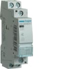 HAGER BOCCHIOTTI - Contattore silenzioso 25 A 8/12 V DC 2 NA 1 modulo DIN