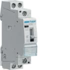HAGER BOCCHIOTTI - Contattore giorno-notte silenzioso 2 NA 230 V AC 25 A 1 modulo DIN