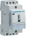 HAGER BOCCHIOTTI - Contattore giorno / notte silenzioso 25 A 230 V AC 3 NA 2 moduli DIN