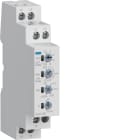 HAGER BOCCHIOTTI - Relè controllo tensione monofase e trifase con soglia configurabile 1 modulo DIN