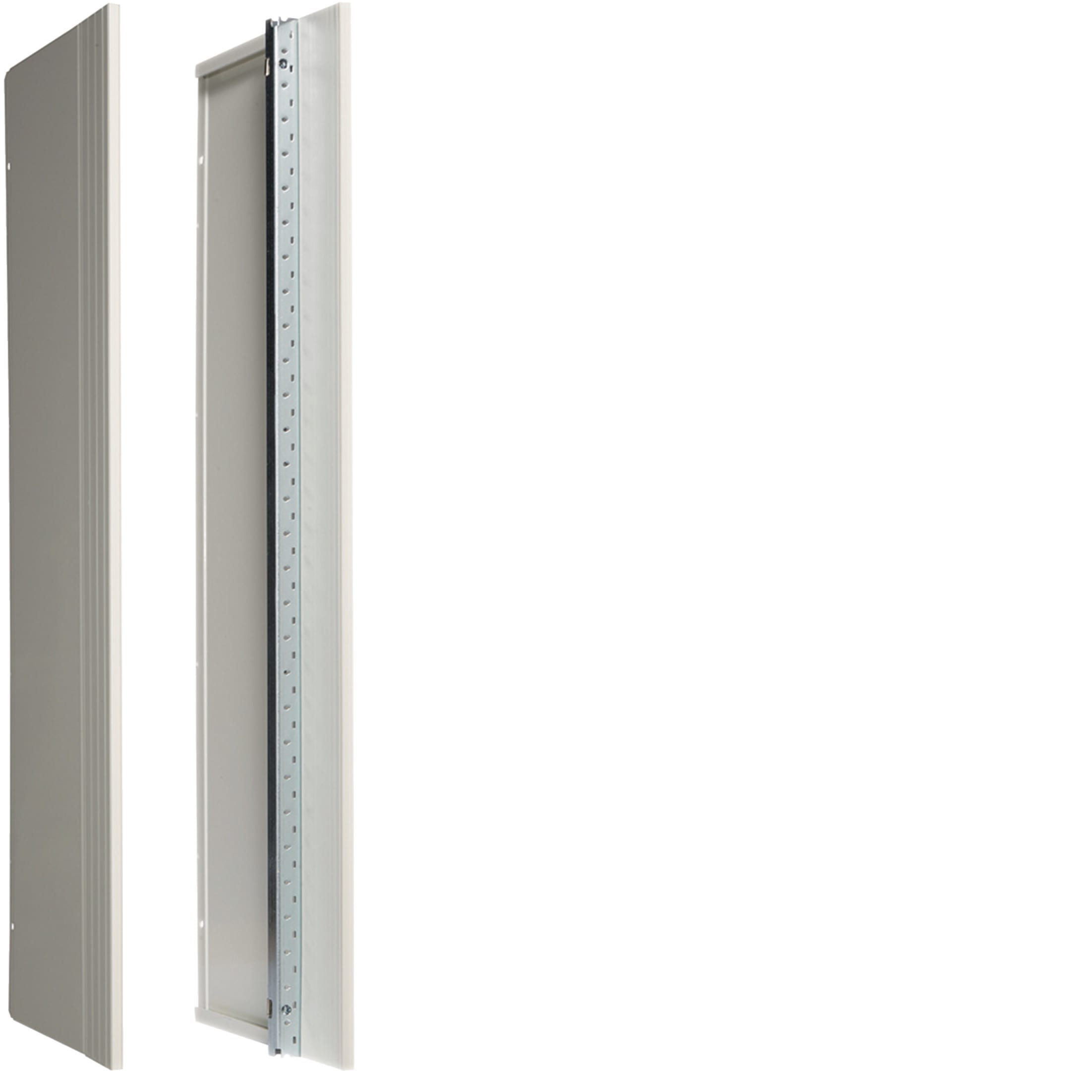 HAGER BOCCHIOTTI - Coppia di fianchi H750 L370/620 RAL9010 quadro 4