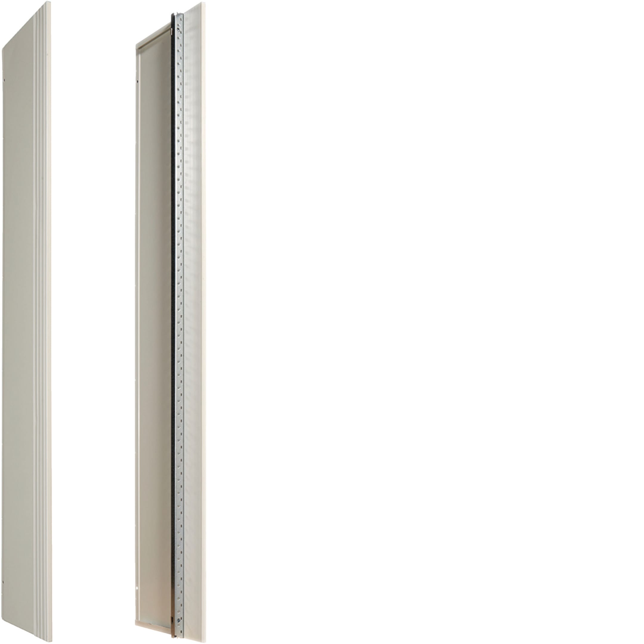 HAGER BOCCHIOTTI - Coppia di fianchi H1200 L370/620 RAL9010 quadro 4