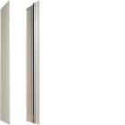 HAGER BOCCHIOTTI - Coppia di fianchi H1200 L370/620 RAL9010 quadro 4