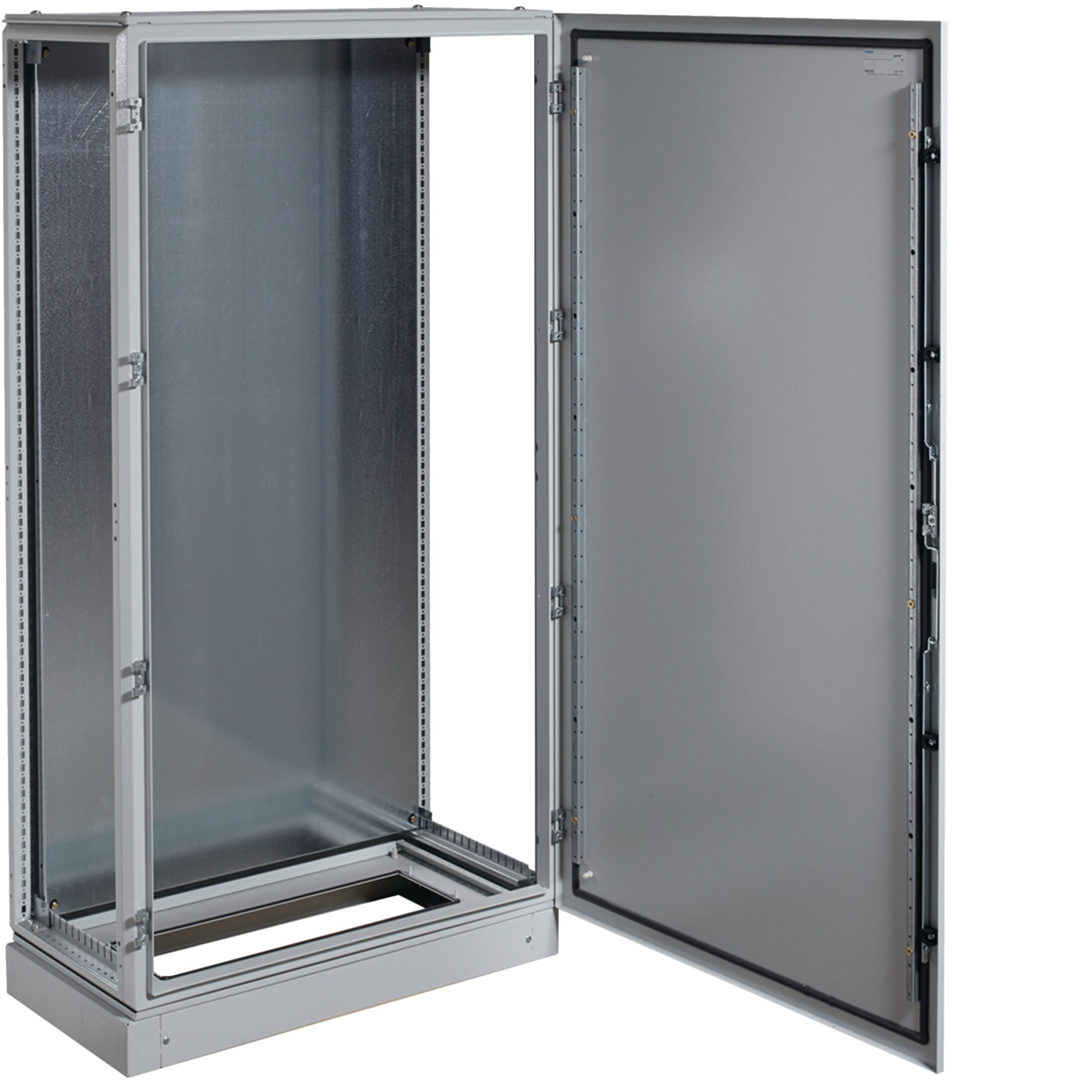 HAGER BOCCHIOTTI - Armadio porta cieca con piastra inserimento frontale H1900 L1000 P500 FK