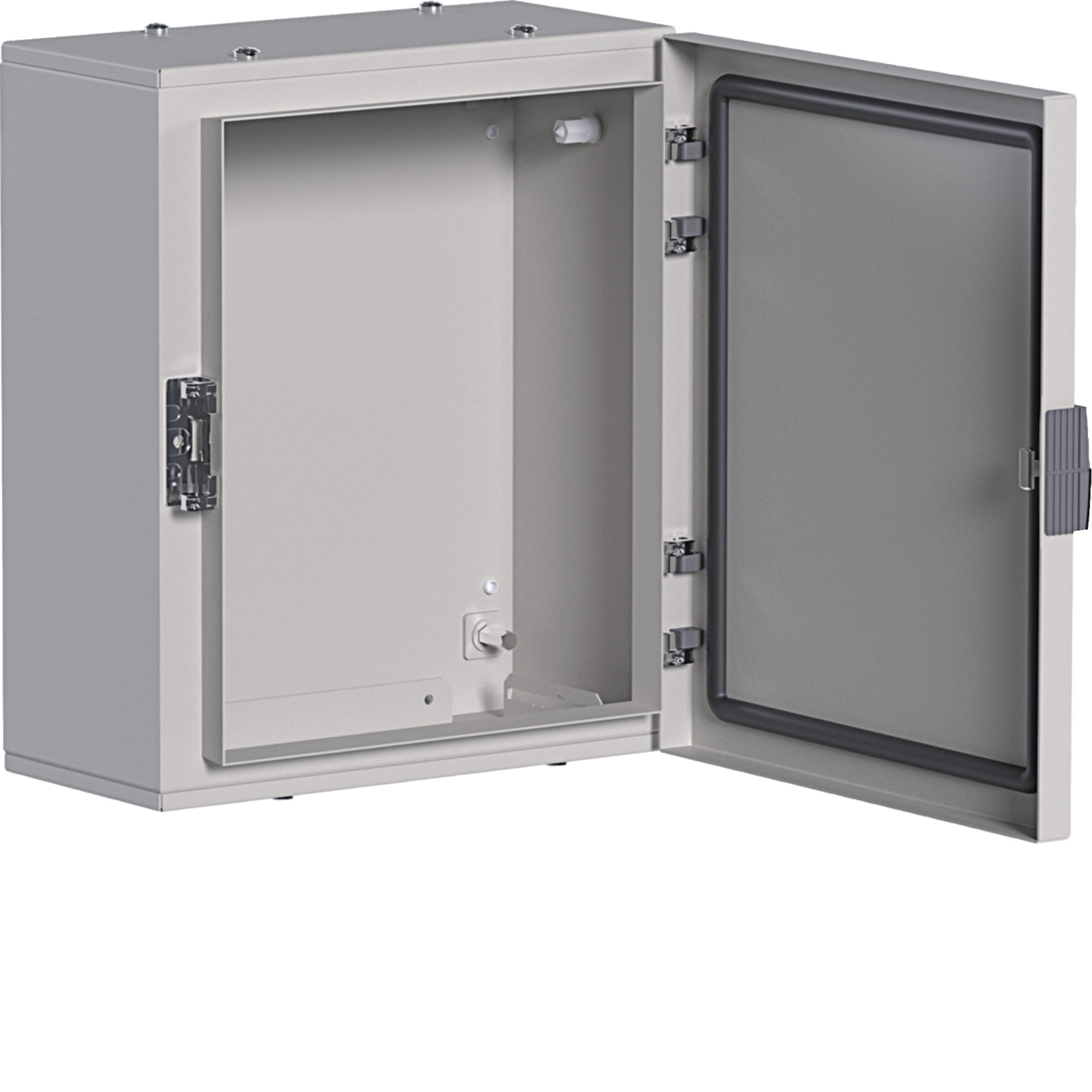 HAGER BOCCHIOTTI - Quadro in lamiera a parete con porta cieca H350 L300 P160 orion plus