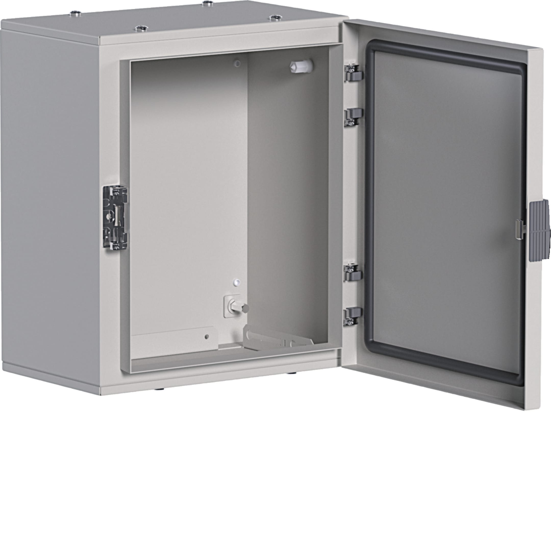 HAGER BOCCHIOTTI - Quadro in lamiera a parete con porta cieca H350 L300 P200 orion plus