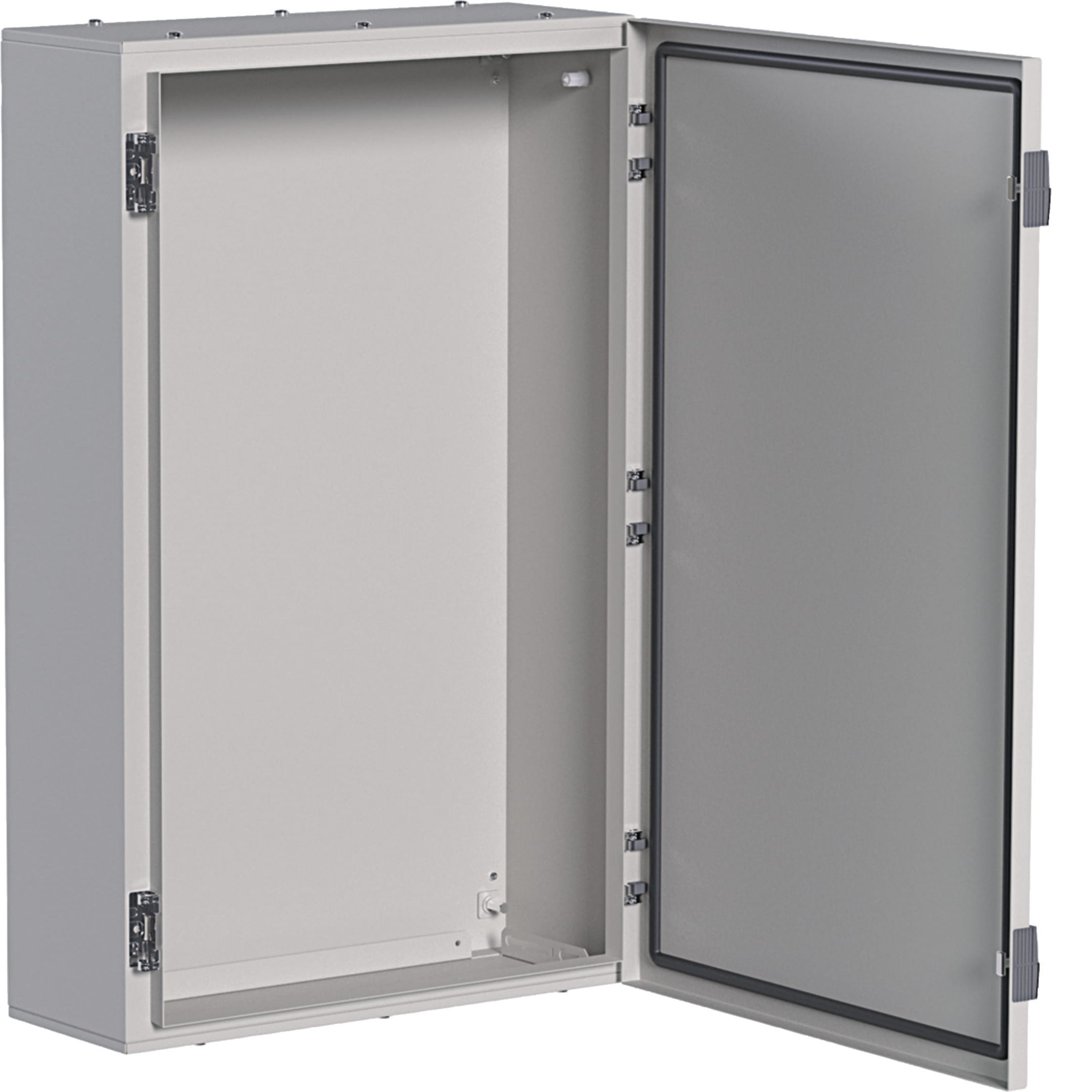HAGER BOCCHIOTTI - Quadro in lamiera a parete con porta cieca H800 L500 P200 orion plus