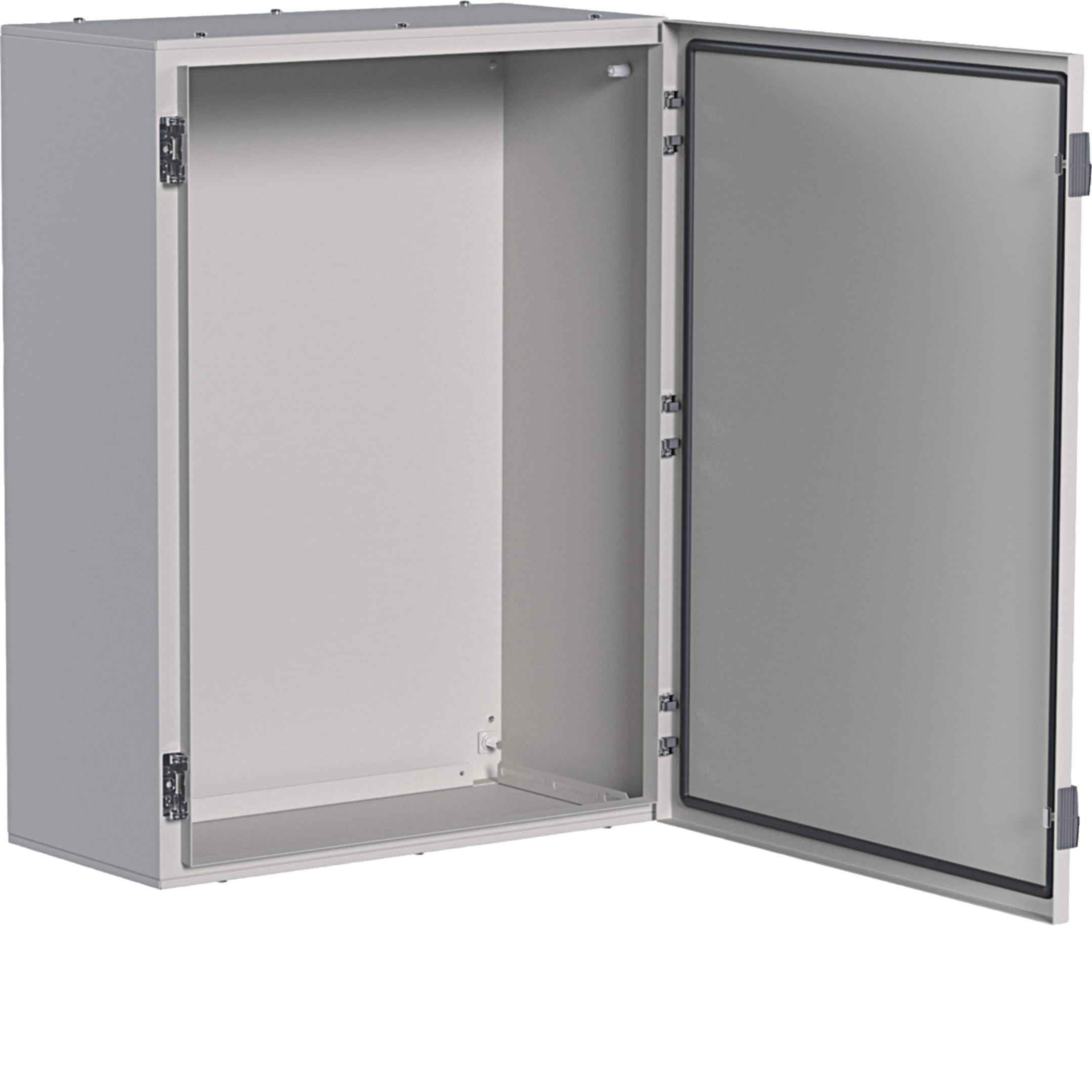 HAGER BOCCHIOTTI - Quadro in lamiera a parete con porta cieca H800 L600 P300 orion plus