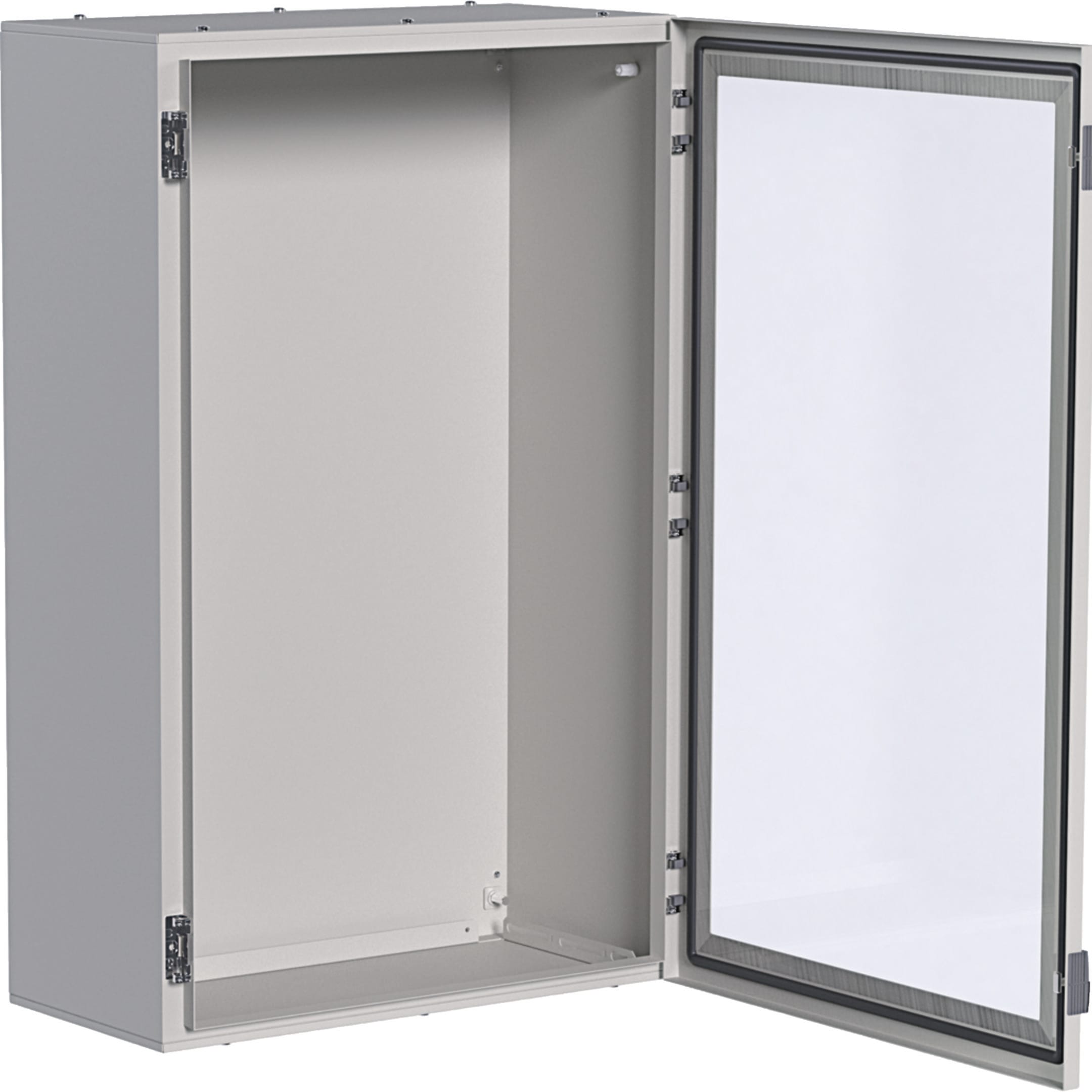 HAGER BOCCHIOTTI - Quadro in lamiera a parete con porta trasparente H950 L600 P300 orion plus