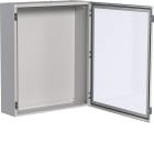 HAGER BOCCHIOTTI - Quadro in lamiera a parete con porta trasparente H950 L800 P250 orion plus