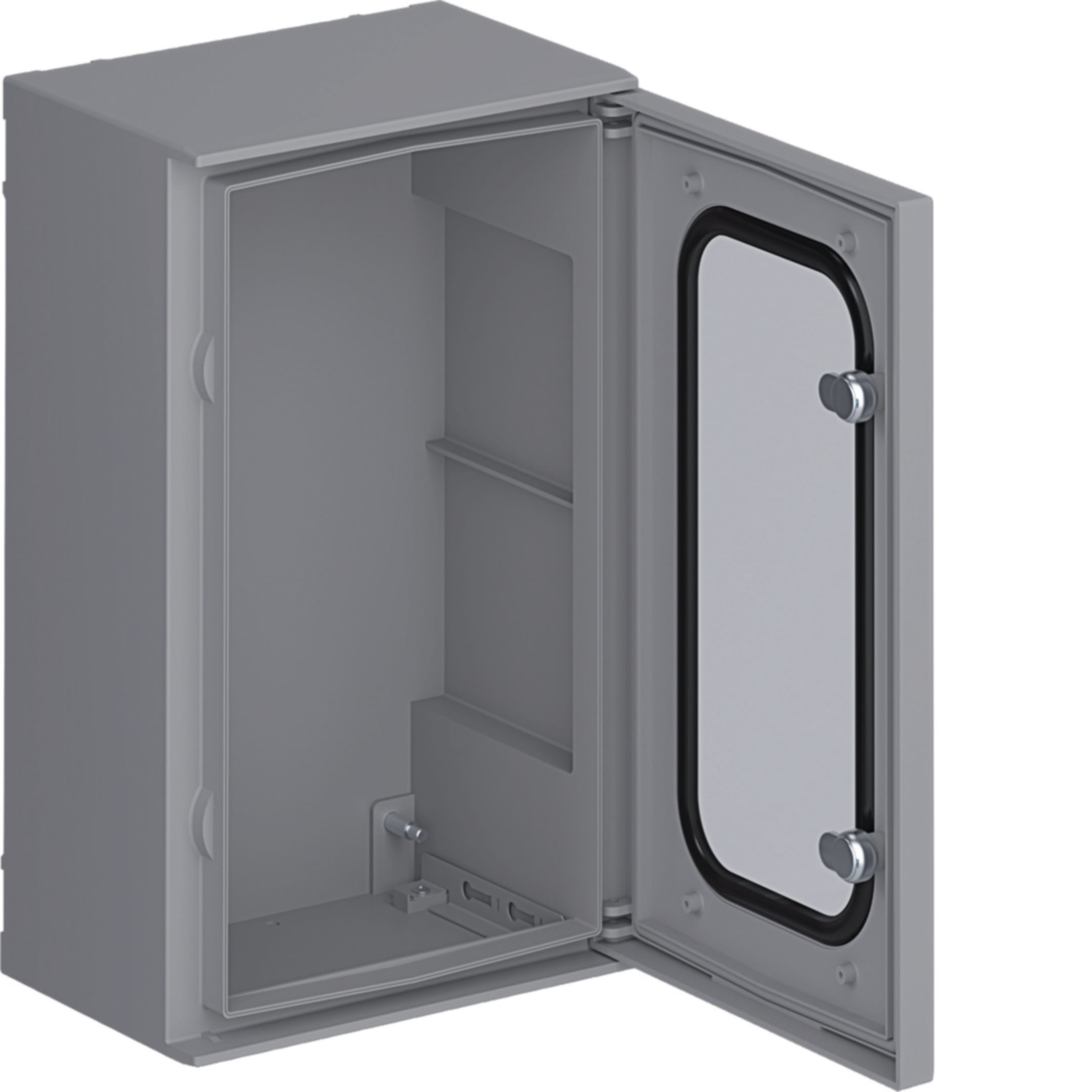 HAGER BOCCHIOTTI - Quadro in poliestere a parete con porta trasparente H500 L300 P200 orion plus