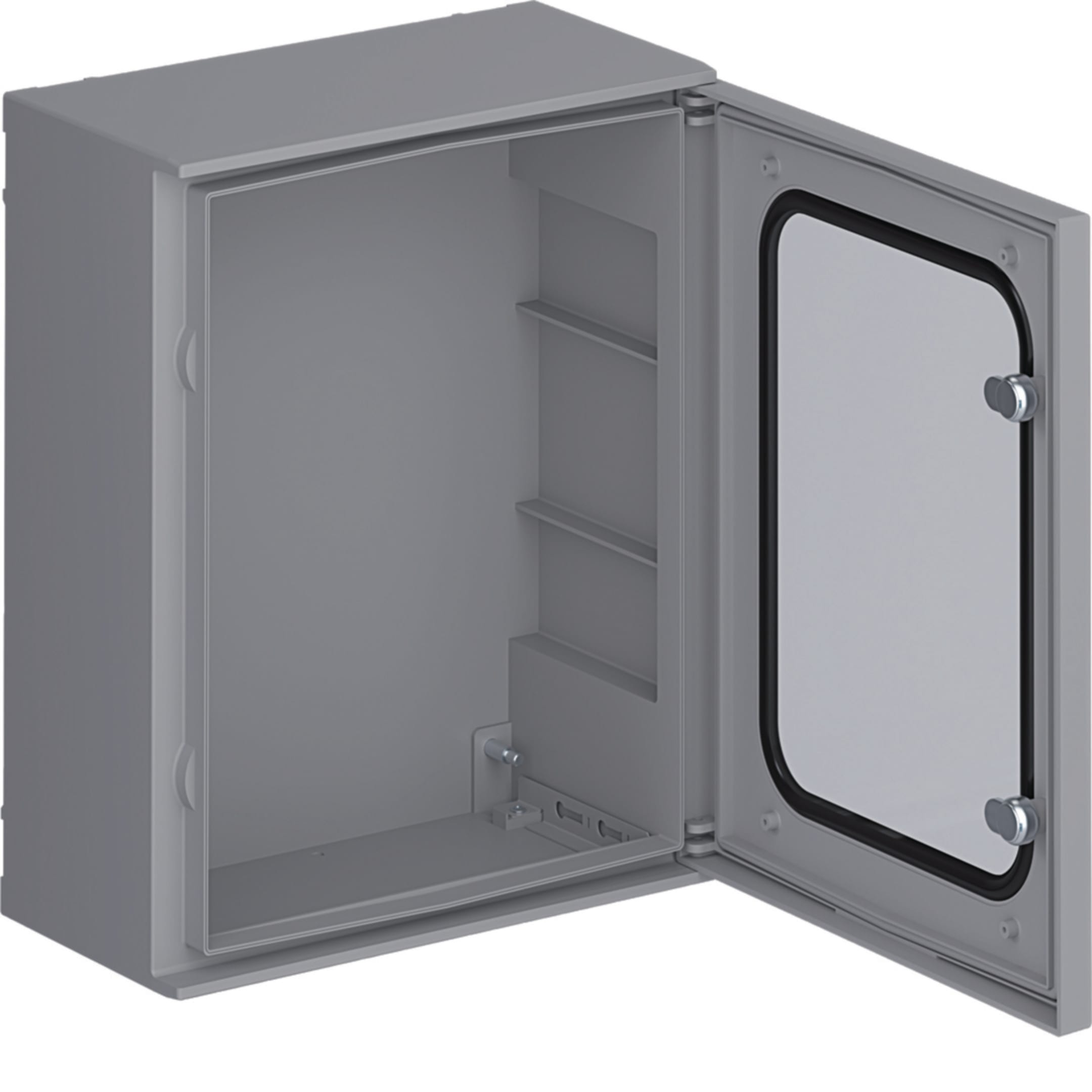 HAGER BOCCHIOTTI - Quadro in poliestere a parete con porta trasparente H500 L400 P200 orion plus